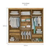 TCIL ROUP OLIMPO 6PTS CUMARU RUSTIC/OFF WHITE