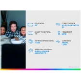 TV 65P SAMSUNG CRYSTAL SMART 4K COMANDO VOZ UN65AU7700GXZD