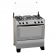 ATLAS FOGAO MONACO PLUS GAS 5Q  INOX 20