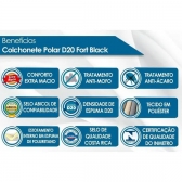 COLCHONETE POLAR D20 CASAL 128X188X6