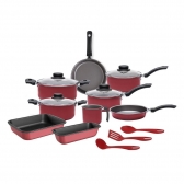 BRINOX JOGO PANELAS VAL.VERM.12PCS