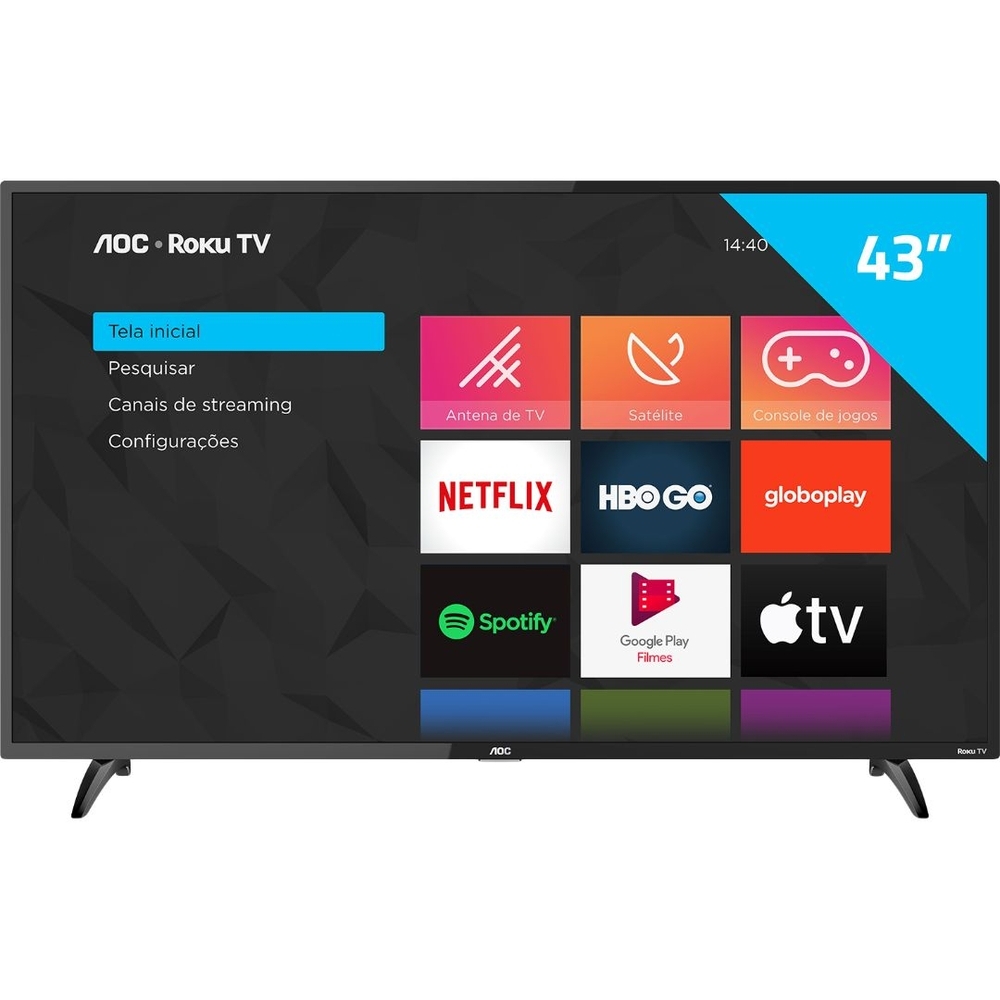 AOC TV 43P LCD LED 43S5195/78G