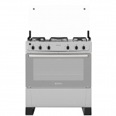 ATLAS FOGAO MONACO PLUS GAS 5Q  INOX 20