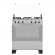 ATLAS FOGAO MONACO PLUS GAS 5Q  INOX 20